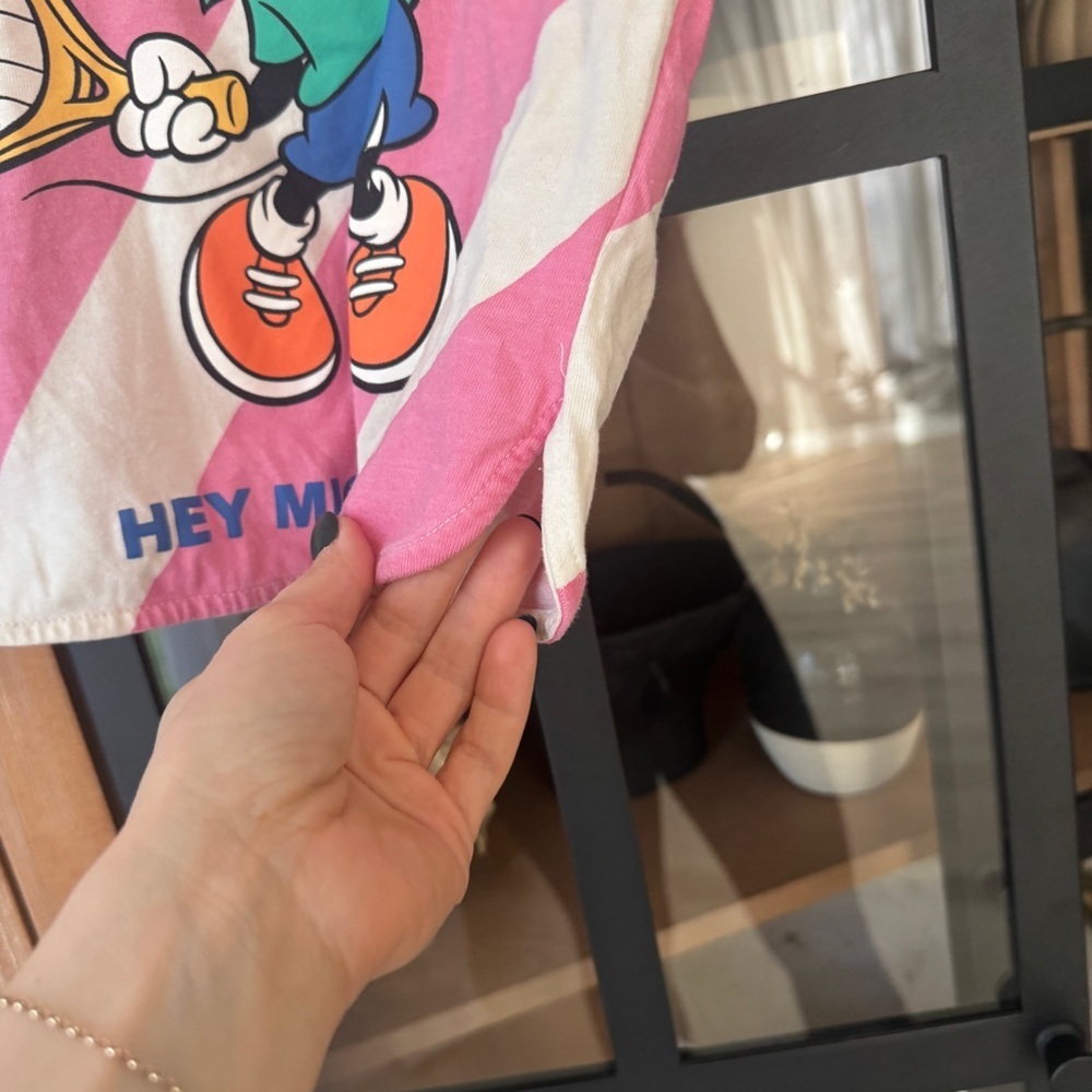 Zara kids x Disney tee Minnie Mouse tennis mickey striped toddler girl graphic - Picture 7 of 8